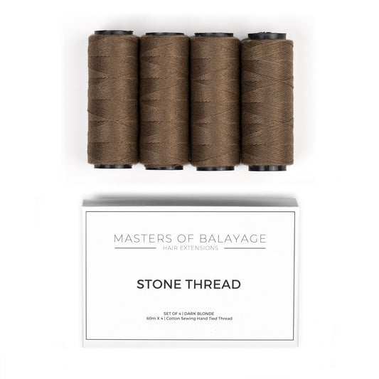 Cotton Sewing Hand-Tied Thread - Stone